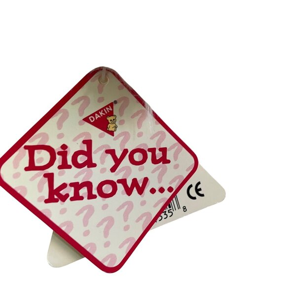 Vintage Dakin Applause White Poodle Plush Stuffed Animal Toy 8" Soft Fluffy Coll - Picture 9 of 16